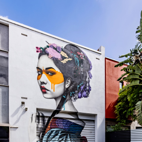 Little King William Street Art Work by  Fin DAC