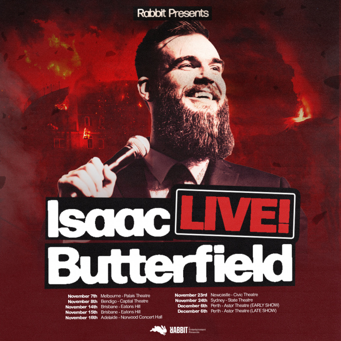 Image for Isaac Butterfield Live!