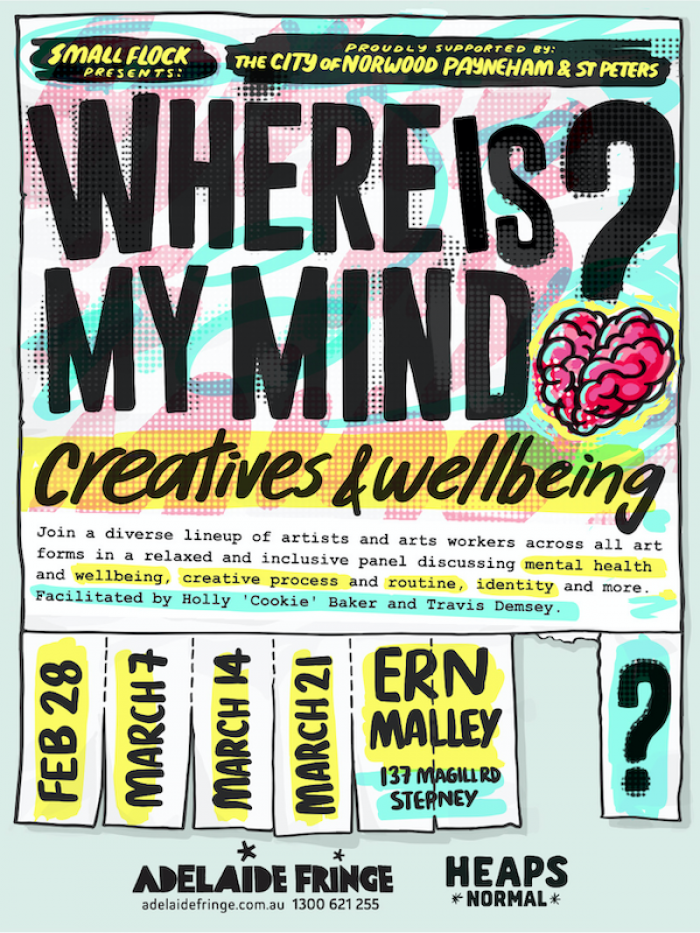 Image for Where Is My Mind? Creatives & Wellbeing