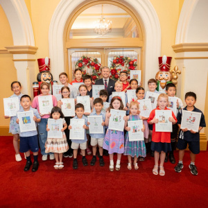 Mayor's Christmas Cards 2024 Winners